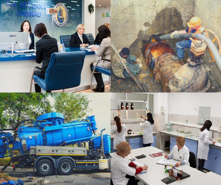 133 de ani de la fondarea S.A. „Apă-Canal Chișinău”!